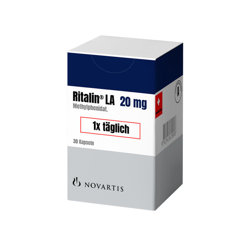 Ritalin LA 20 mg Novartis