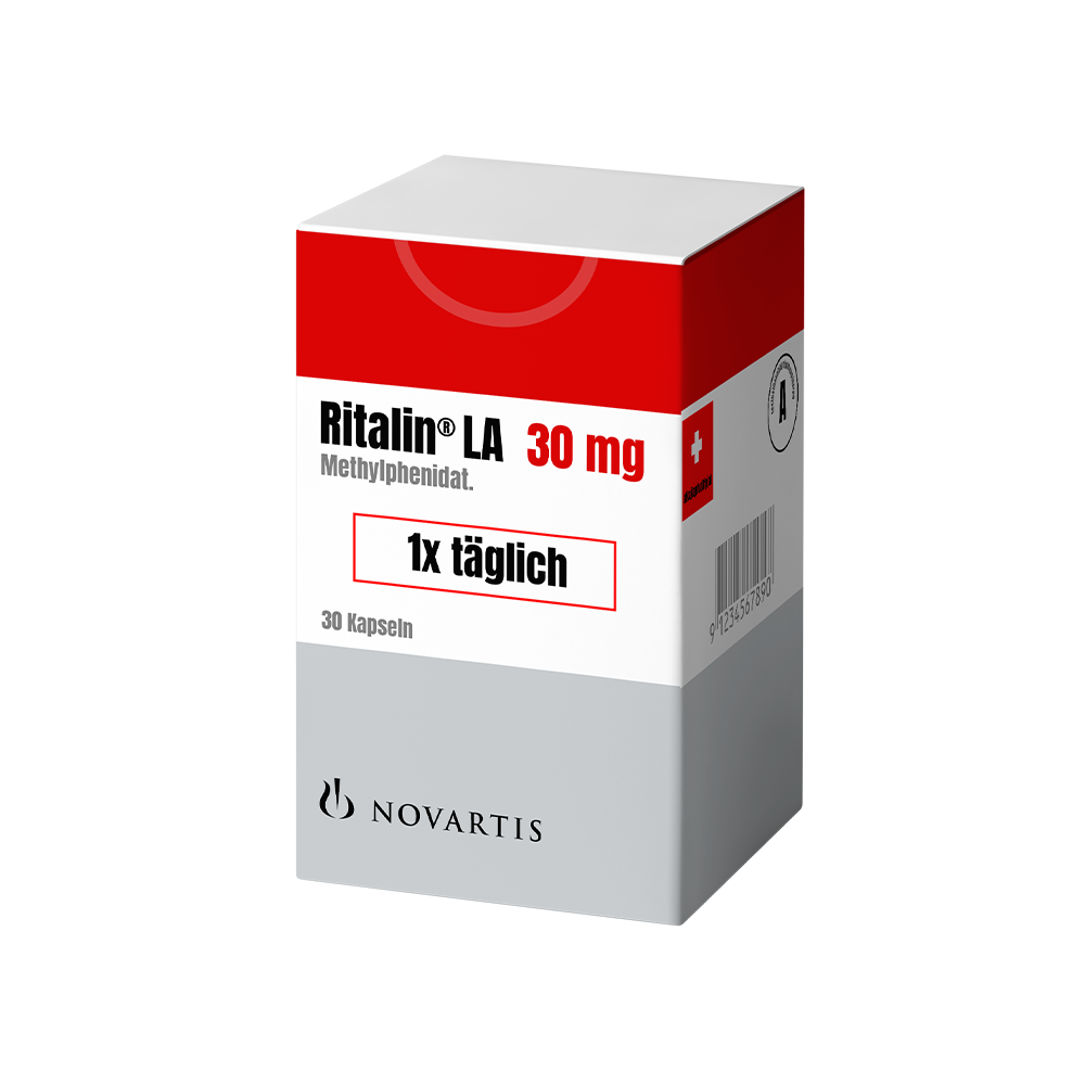 Ritalin LA 30 mg Novartis