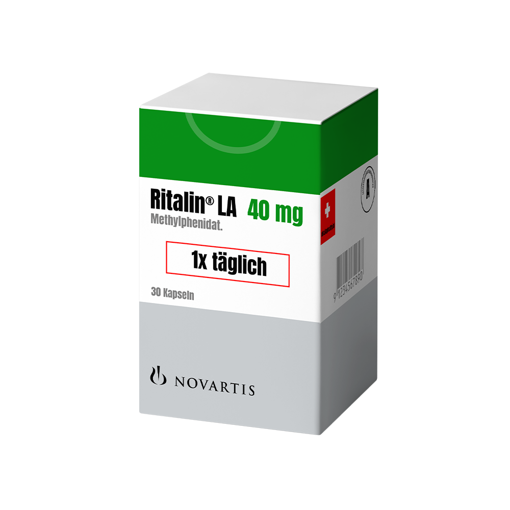 Ritalin LA 40 mg Novartis